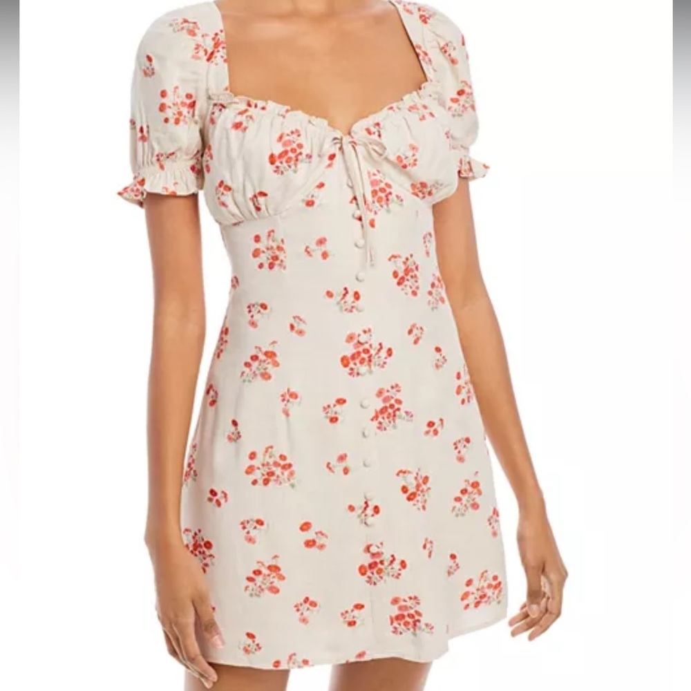 Bardot Lucinta Floral Mini Dress Size Small